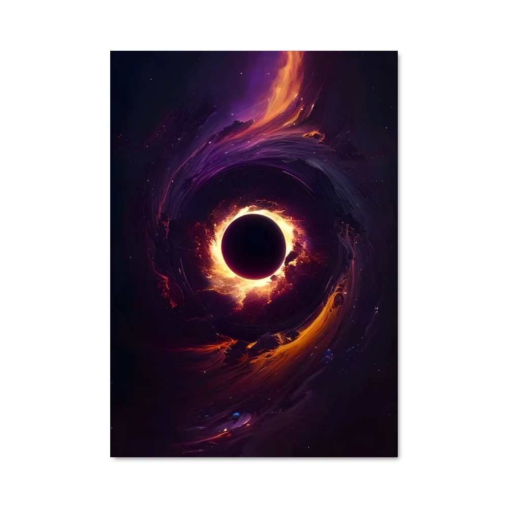 Poster Superbe Galaxie de l'Œil Sombre
